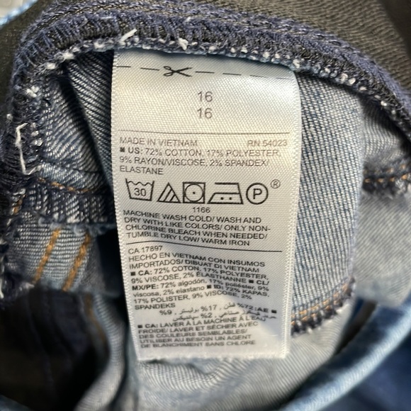 Old navy denim jeggings - Picture 4 of 4